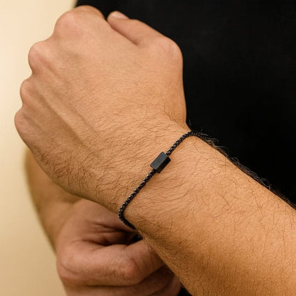 Bracelet Chaîne Homme Personnalisé - Acier Inoxydable