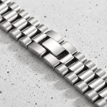 Bracelet Gourmette Homme Maille Large Fermoir Déployant