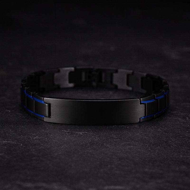 Bracelet Homme Personnalisé Acier - Maillons Épais