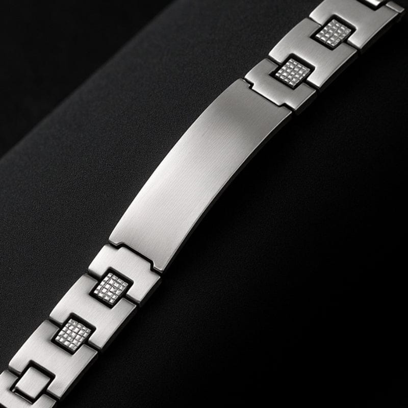 Bracelet Homme Personnalisé Luxe - Acier Inoxydable