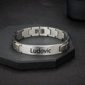 Bracelet Homme Personnalisé Acier - Maillons Épais