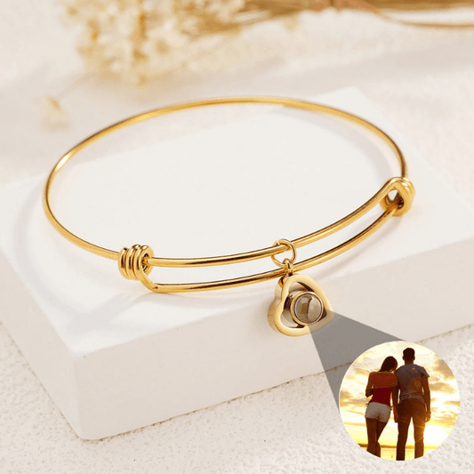 Bracelet Projection Photo Coeur