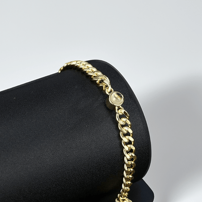 Bracelet Gourmette Homme Photo Personnalisée
