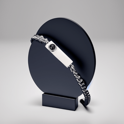 Bracelet Personnalisé avec Photo Projection