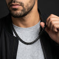 Chaîne Cubaine Homme Maille Acier Inoxydable