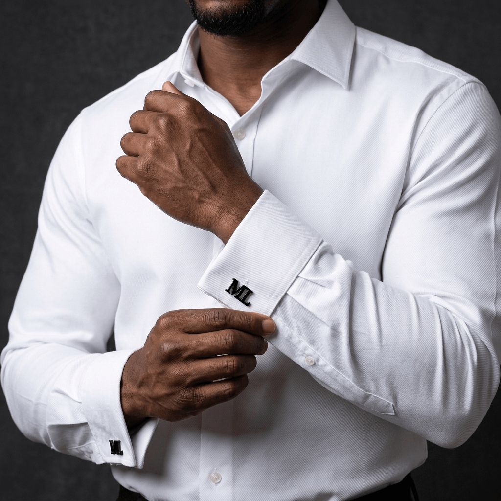 Chemise Homme Poignets Mousquetaires Col Français