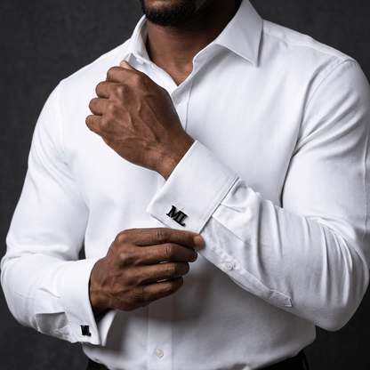 Chemise Homme Poignets Mousquetaires Col Français