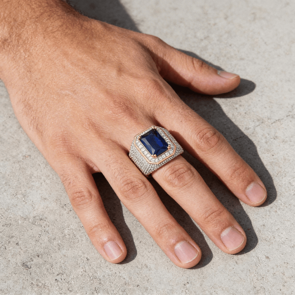 Chevalière Homme Or Diamant Onyx Rubis Saphir