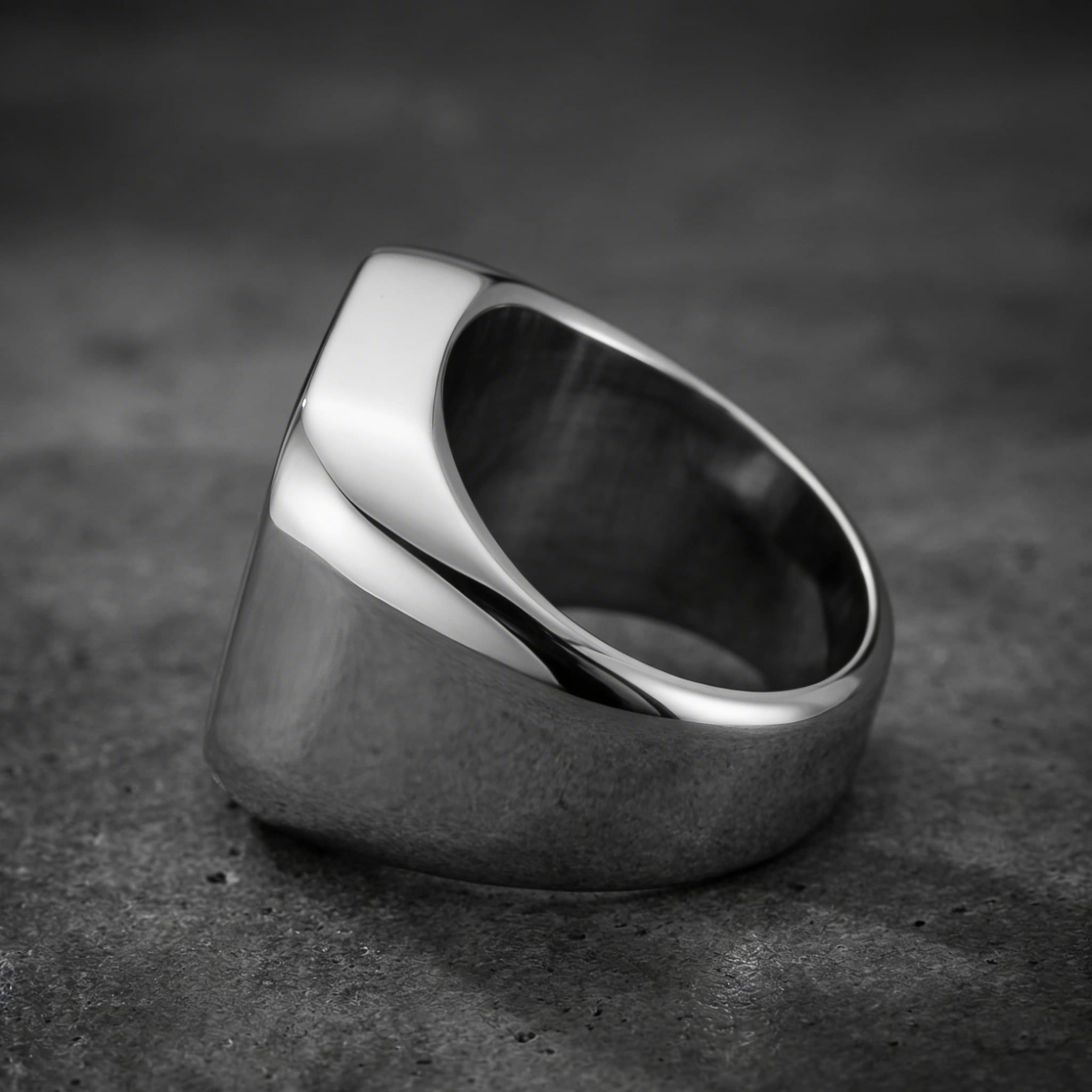 Chevalière Homme Personnalisable Gravure Argent
