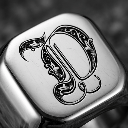 Chevalière Homme Personnalisable Gravure Argent