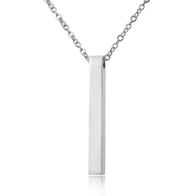 COLLIER À GRAVER EN ACIER INOXYDABLE