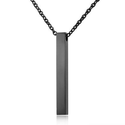 COLLIER À GRAVER EN ACIER INOXYDABLE