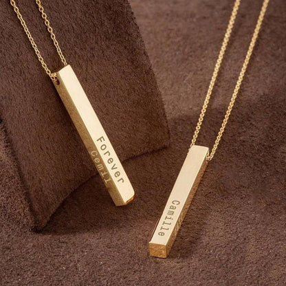 COLLIER À GRAVER EN ACIER INOXYDABLE