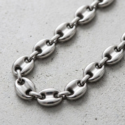 Collier Chaîne Grain de Café Pour Homme