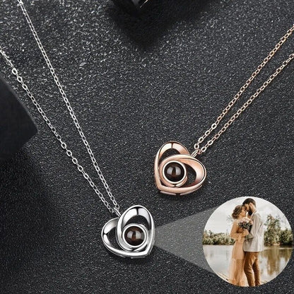 Collier Personnalisé Projection Photo