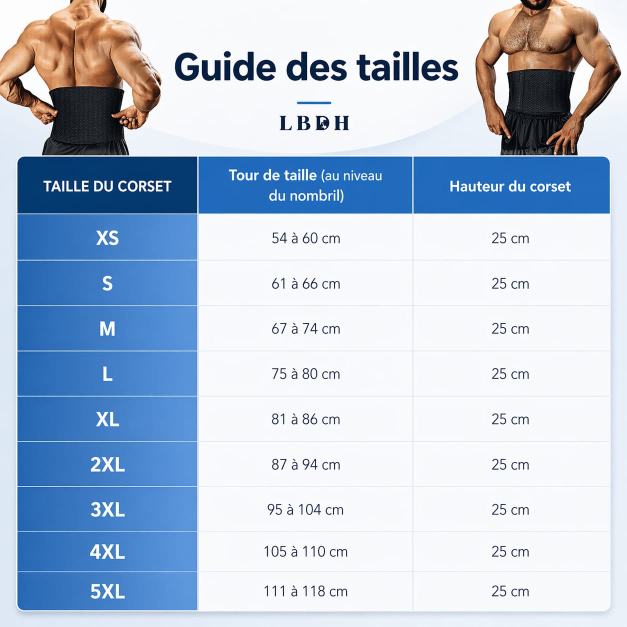 Corset homme ventre plat