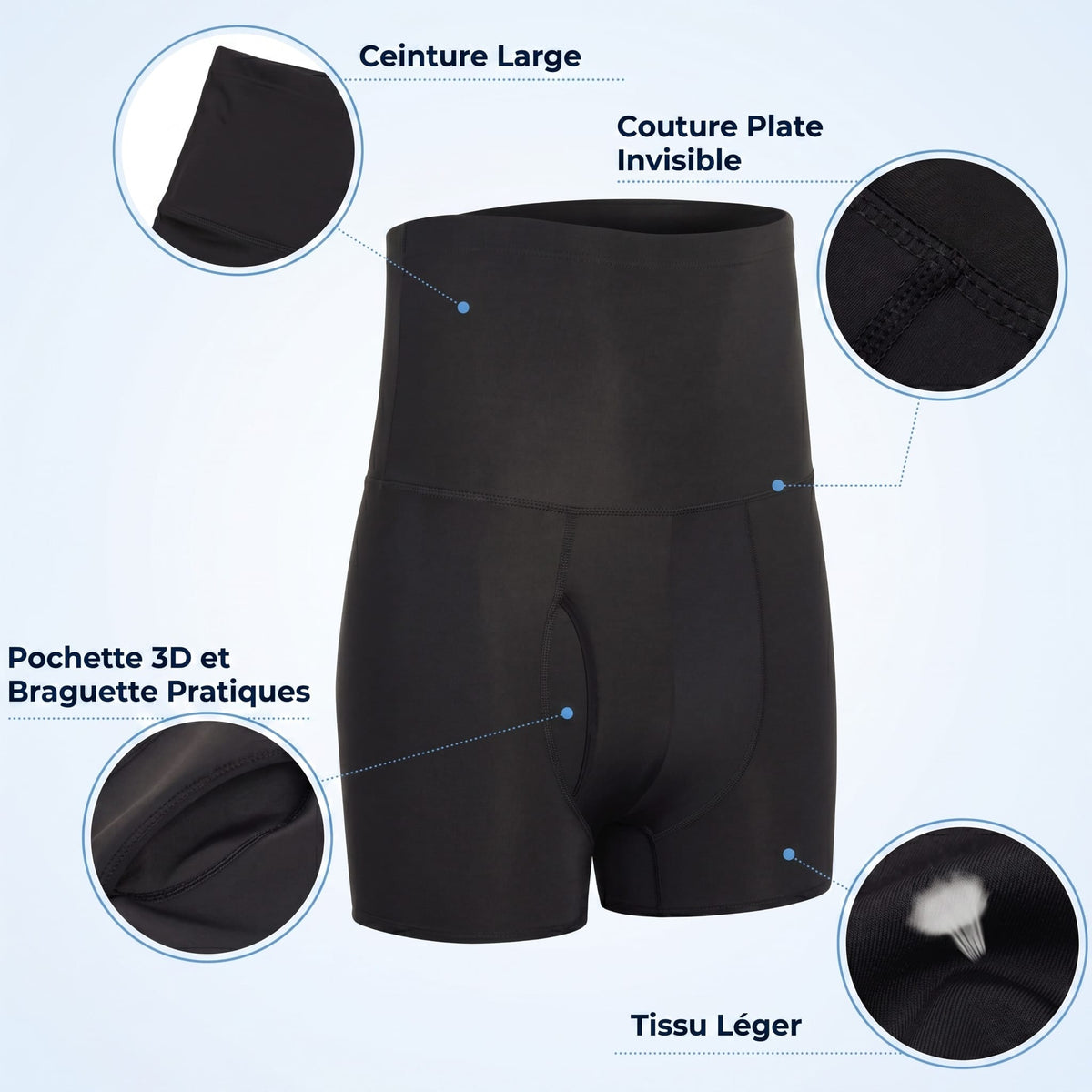 GAINE HOMME VENTRE PLAT