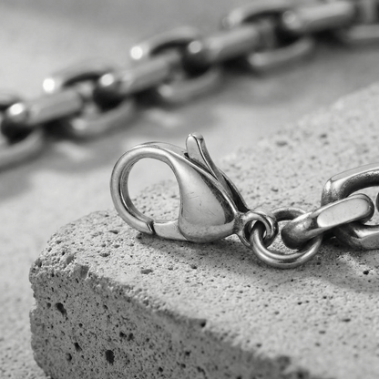 Bracelet Gourmette Homme Argent Maille Forçat