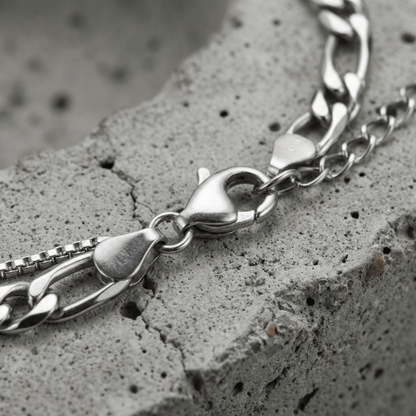 Gourmette Fine Homme Bracelet Double Chaîne