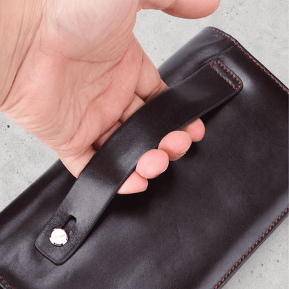 Grand Portefeuille Homme Cuir Véritable Personnalisé