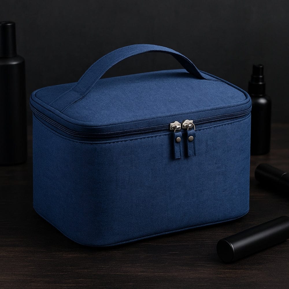 Grande trousse de toilette homme avec compartiments - Organisation optimale
