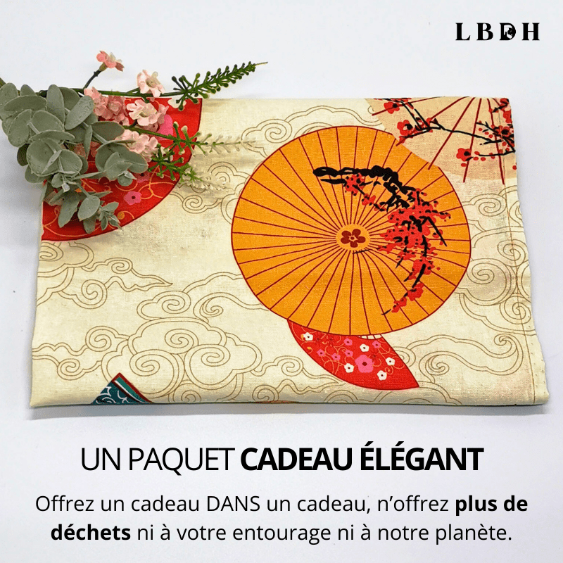 Paquet Cadeau écologique Tissu