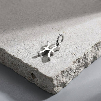 Pendentif Signe Astrologique Homme Argent Breloque