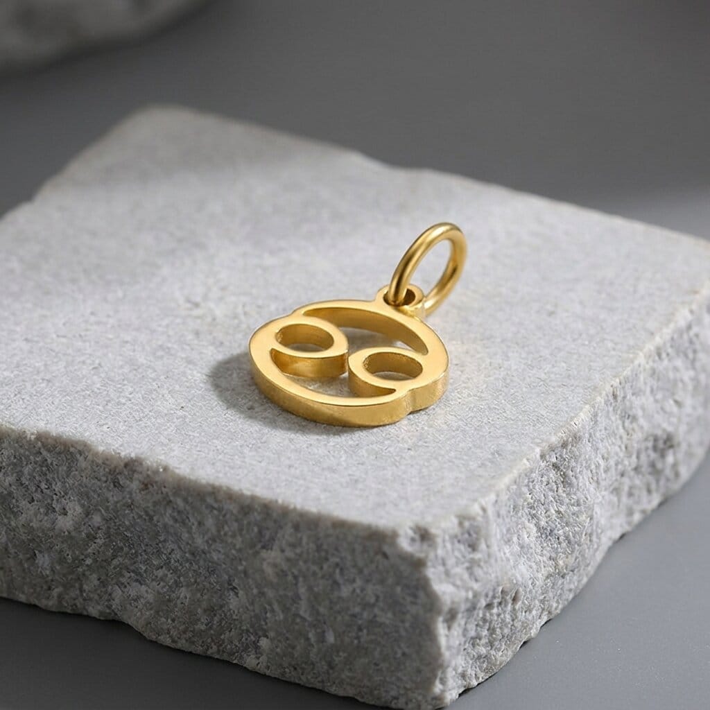 Pendentif Signe Astrologique Homme Or Breloque