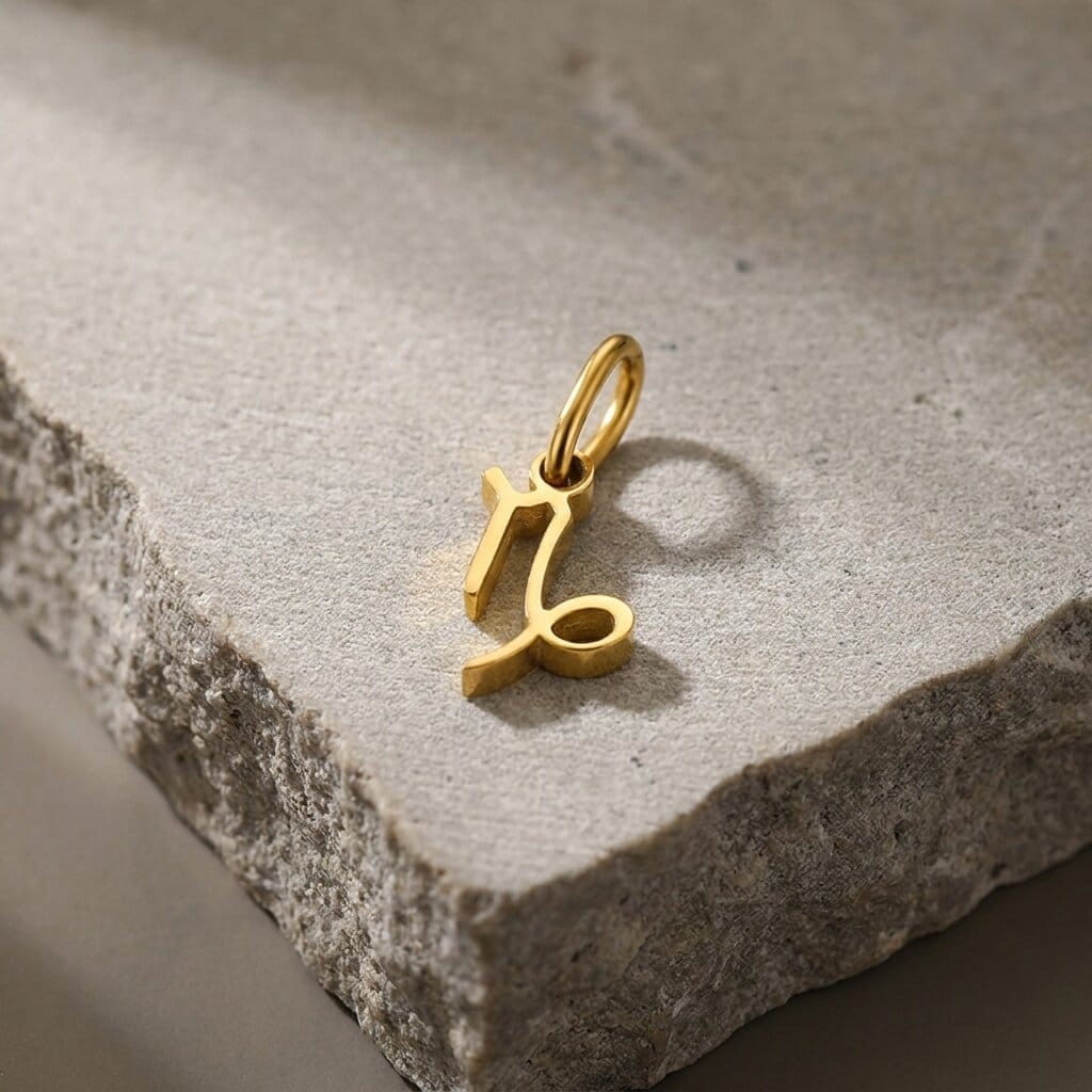 Pendentif Signe Astrologique Homme Or Breloque