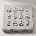 Pendentif Signe Astrologique Homme Argent Breloque