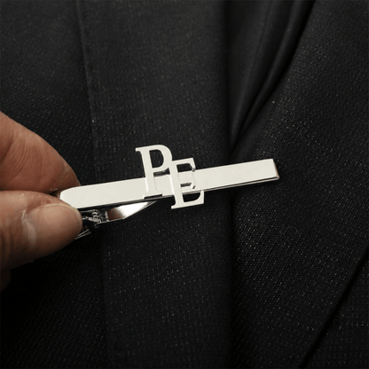 Pince à Cravate Personnalisée Homme Luxe Acier