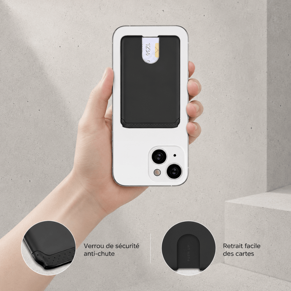 Porte-Cartes Téléphone Adhésif Autocollant Slim