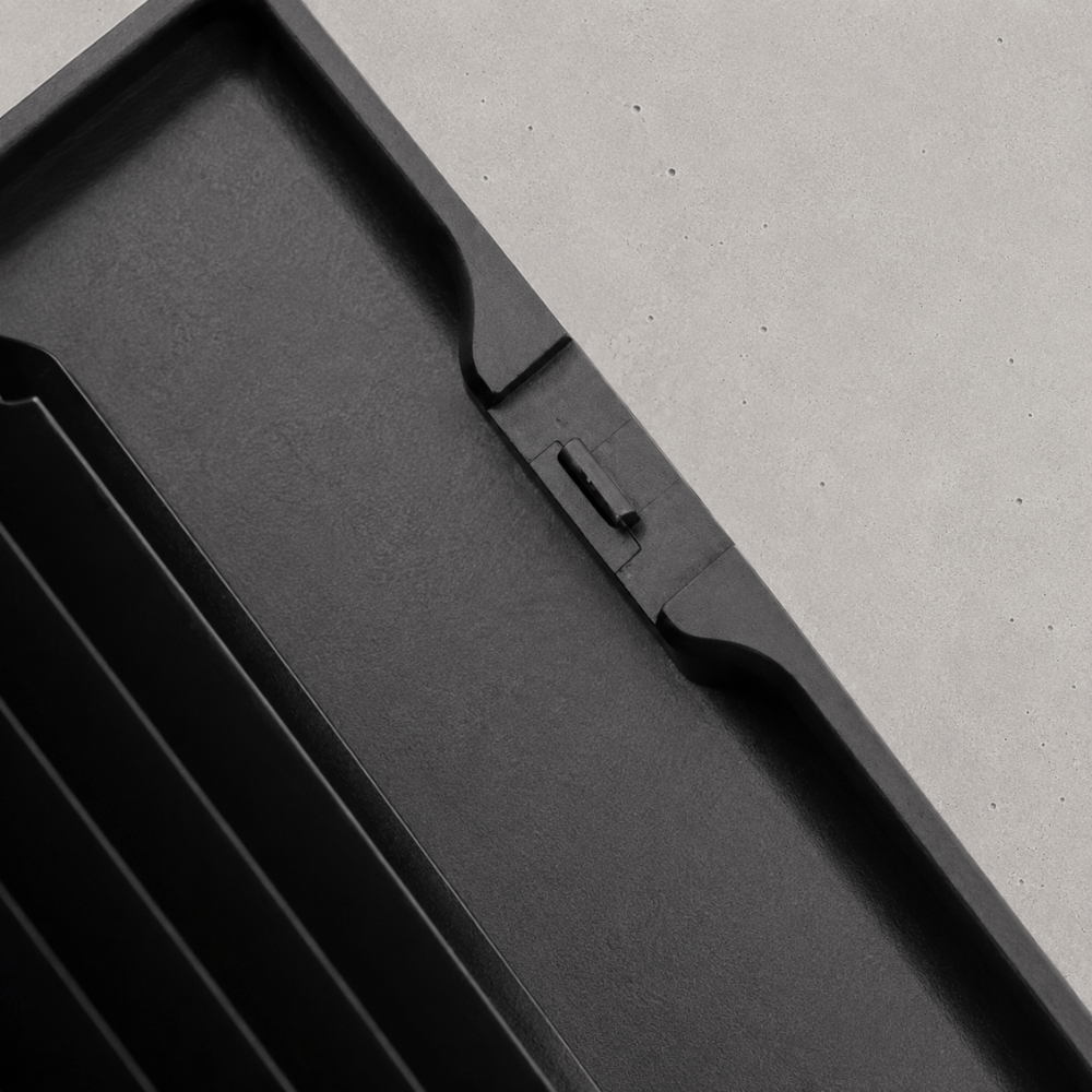 Porte-Cartes Homme Aluminium Compact à Soufflet