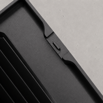 Porte-Cartes Homme Aluminium Compact à Soufflet