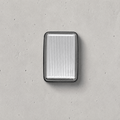 Porte-Cartes Homme Aluminium Compact à Soufflet