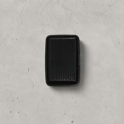 Porte-Cartes Homme Aluminium Compact à Soufflet