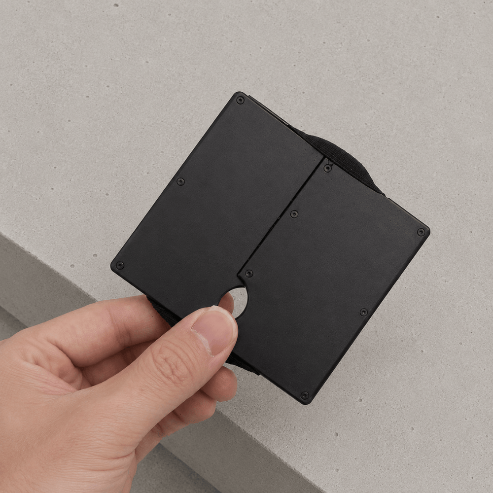 Porte-Cartes Homme Aluminium RFID Pince à Billets