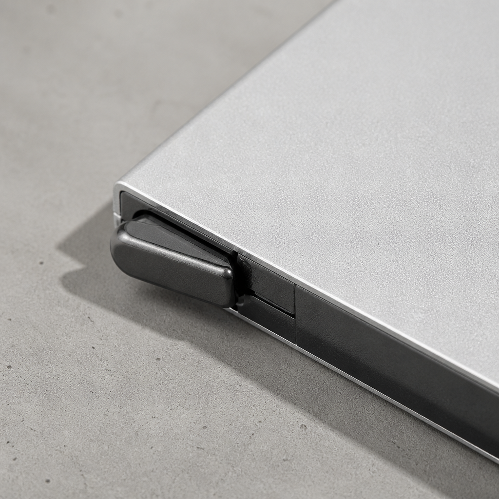 Porte-Cartes Homme Aluminium RFID Personnalisé
