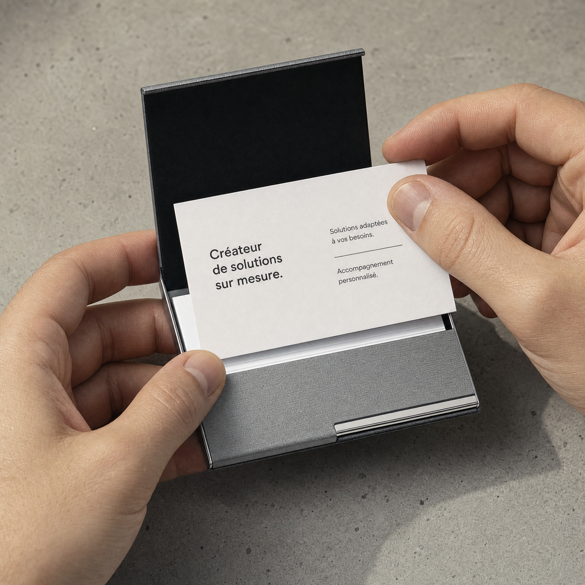 Porte-Cartes Bancaire Homme Personnalisé à Graver