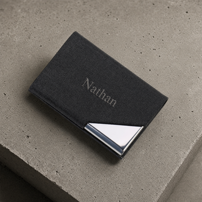 Porte-Cartes Bancaire Homme Personnalisé à Graver