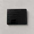 Porte-Cartes Homme Cuir Véritable Grain Crocodile