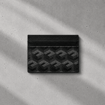 Porte-Cartes Homme Cuir Luxe Slim à Monogramme