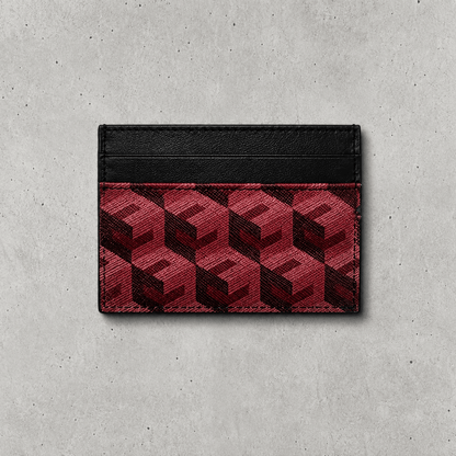 Porte-Cartes Homme Cuir Luxe Slim à Monogramme