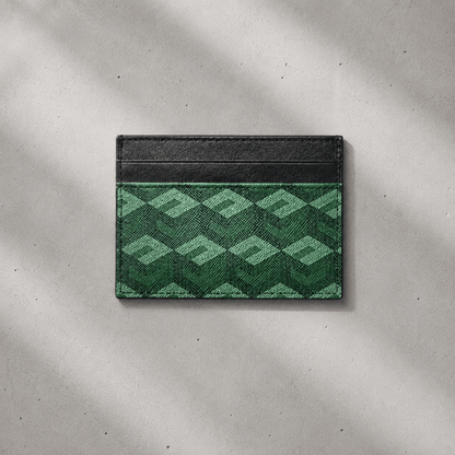 Porte-Cartes Homme Cuir Luxe Slim à Monogramme