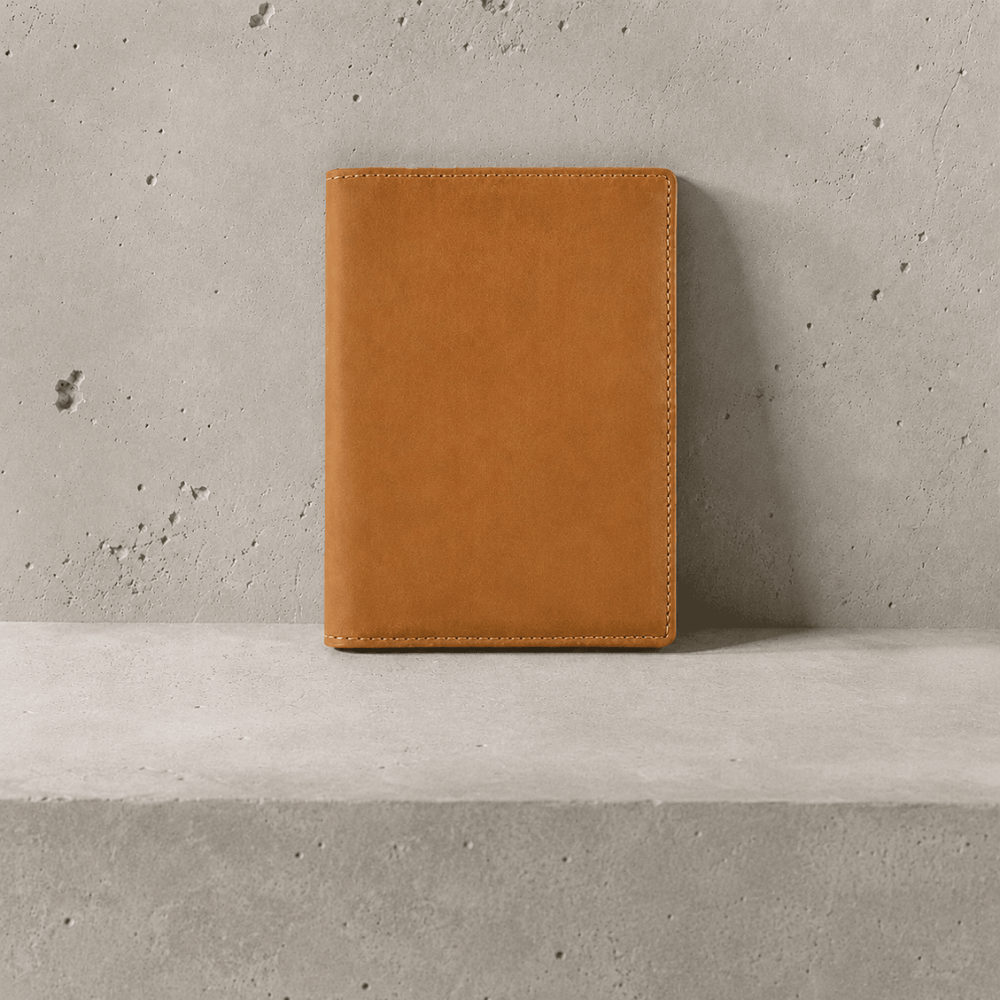 Porte-Cartes Homme Cuir Véritable Voyage Grand Format