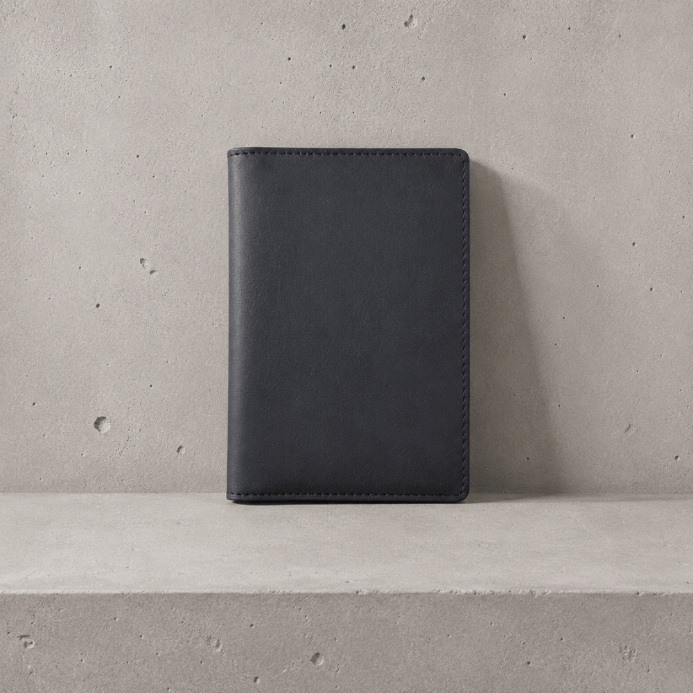 Porte-Cartes Homme Cuir Véritable Voyage Grand Format