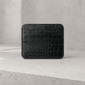 Porte-Cartes Homme Luxe Façon Crocodile Compact