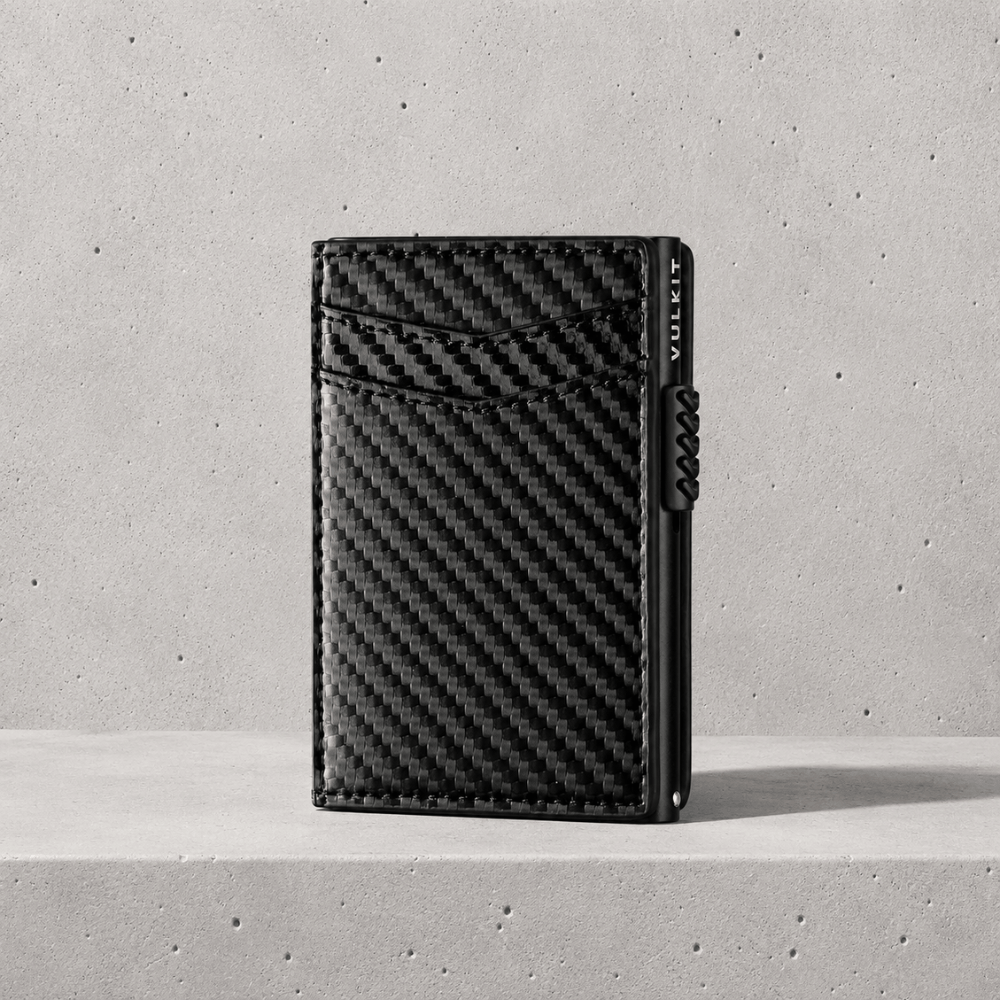 Porte-Cartes Homme RFID Automatique en Aluminium