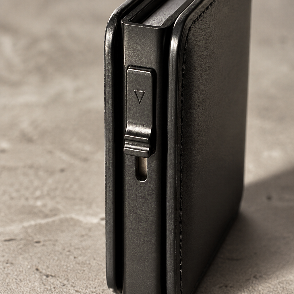 Porte-Cartes Homme RFID Personnalisé à Graver