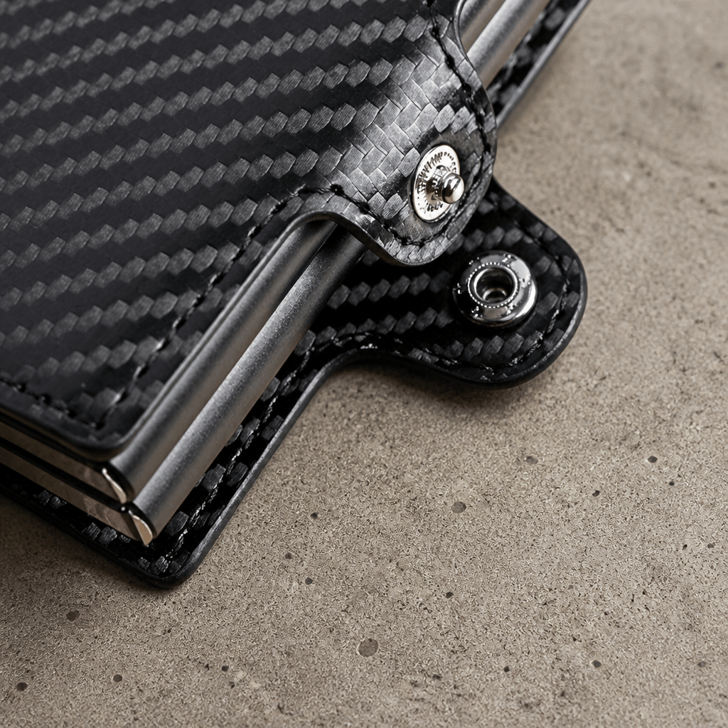 Porte-Cartes Homme Sécurisé RFID Boîtier Aluminium
